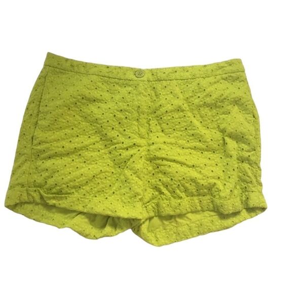 2/$20 Joe Fresh Yellow Green Shorts size 16 NWT - Picture 1 of 9
